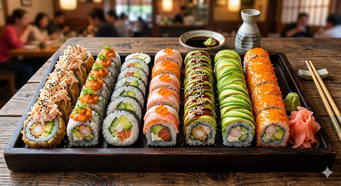 Charola Grande — sushi tray large