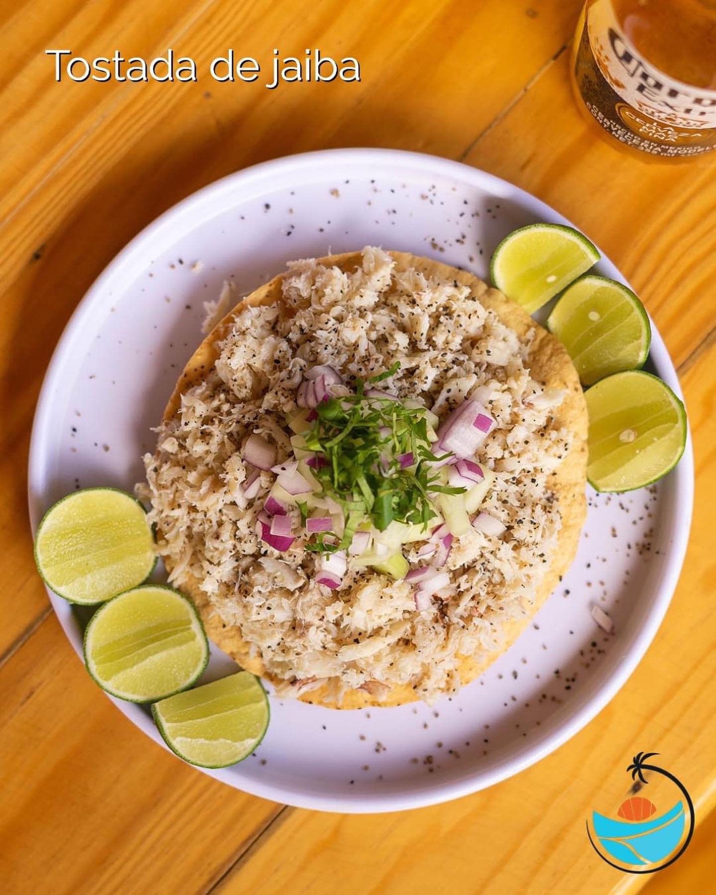 Tostada de Jaiba