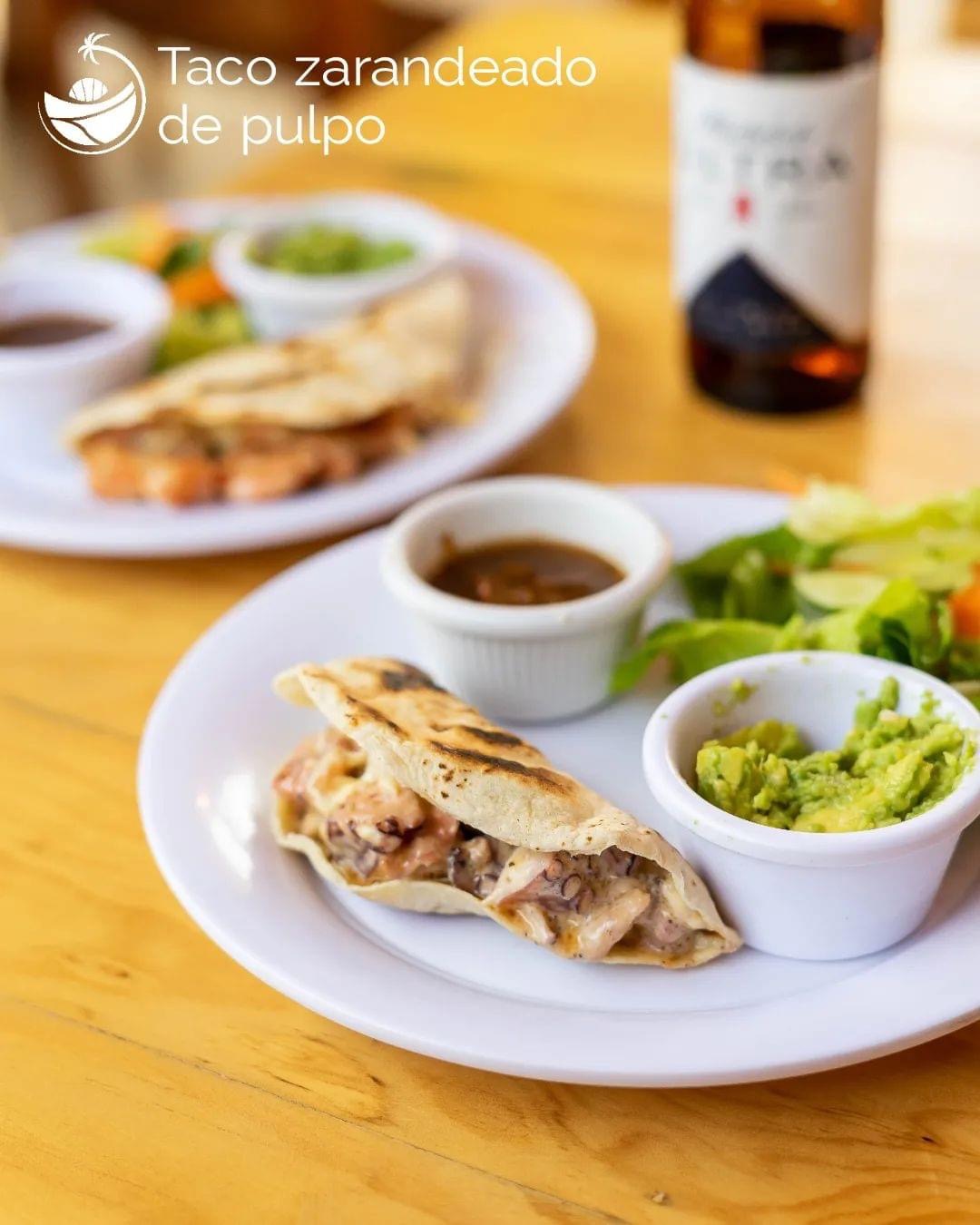 Taco Zarán de Pulpo